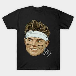 Zach Wilson New York J Portrait T-Shirt